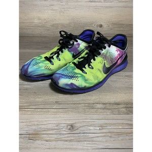 Nike Free 5.0 TR Fit 5 8.5 Multicolor 704695-002 Tie Dye Womens 8 1/2